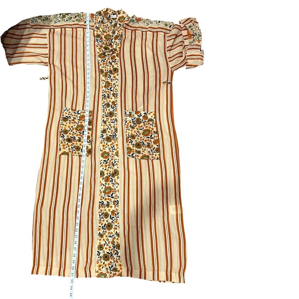 FINAL PRICE NEW NWT Spell Impala Lily Maxi Robe Gold - Picture 10 of 10